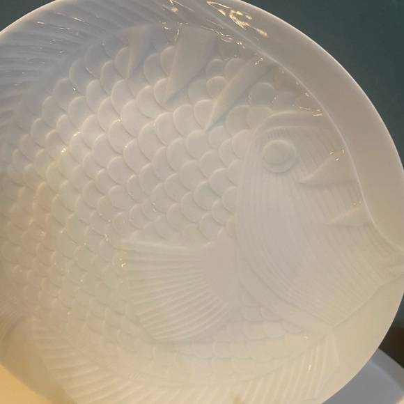 Dansk White Fish Plate - 9.25” - Picture 2 of 7